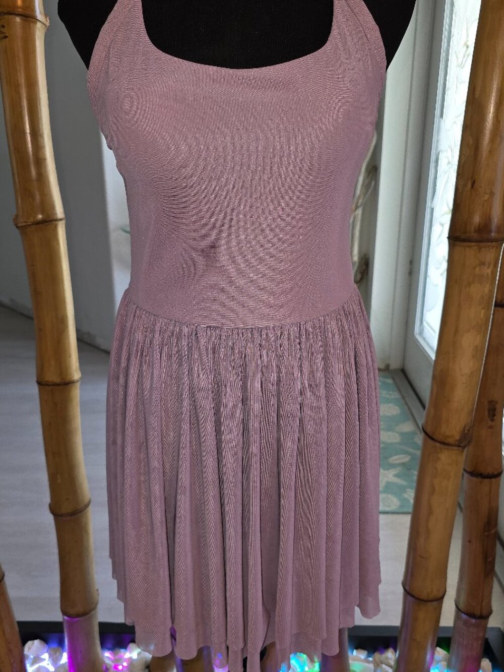 Halara Mesh Skater Dress